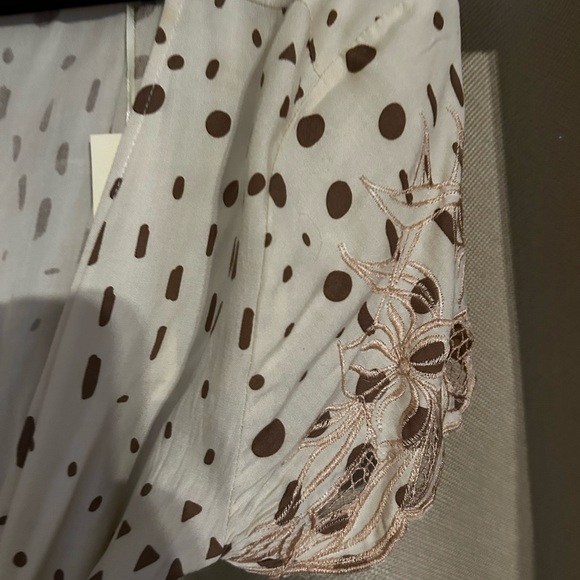 YIREH Isabella Wrap Dress in size large Avante print maxi length New with tags - Picture 3 of 7